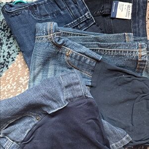 Lot of 3 maternity jeans (size 6/small)